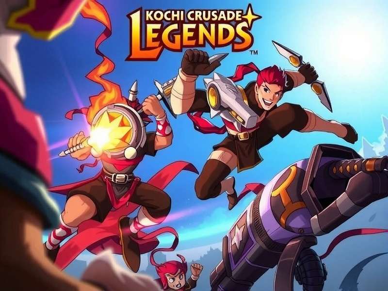 Intense Battle in Kochi Crusade Legends Kochi Crusade Legends Combat Scene